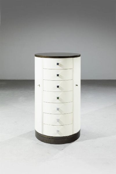 ICO PARISI : Mobile settimanale da centro della serie 540  - Asta Design - Associazione Nazionale - Case d'Asta italiane