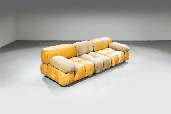 MARIO BELLINI : Divano a tre posti mod. Camaleonda  - Asta Design - Associazione Nazionale - Case d'Asta italiane