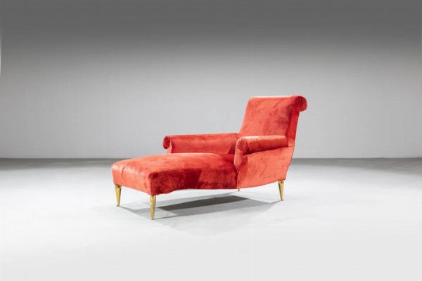 PRODUZIONE ITALIANA : Chaise longue  - Asta Design - Associazione Nazionale - Case d'Asta italiane