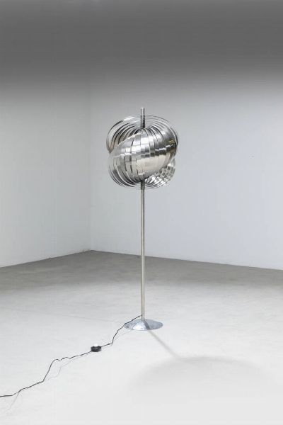 HENRI MATHIEU : Lampada da terra  - Asta Design - Associazione Nazionale - Case d'Asta italiane