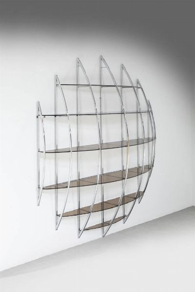 MANFREDO MASSIRONI Padova 1937 - 2011 : Libreria mod. Tyko  - Asta Design - Associazione Nazionale - Case d'Asta italiane