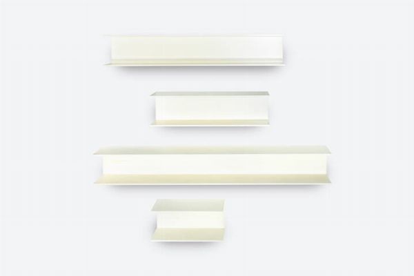 PRODUZIONE ITALIANA : Set di quattro mensole  - Asta Design - Associazione Nazionale - Case d'Asta italiane