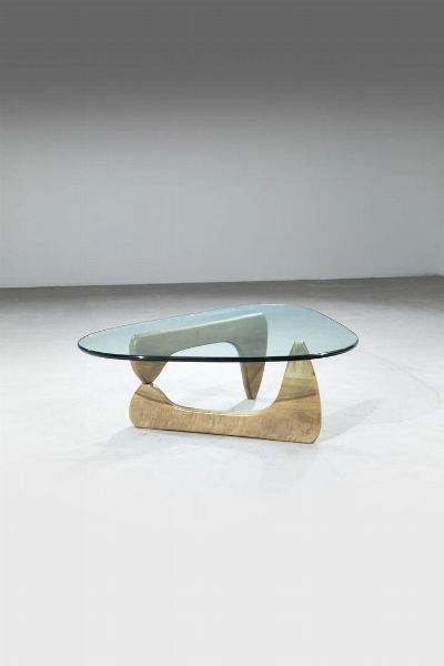 ISAMU NOGUCHI : Tavolino mod. Caffee table  - Asta Design - Associazione Nazionale - Case d'Asta italiane