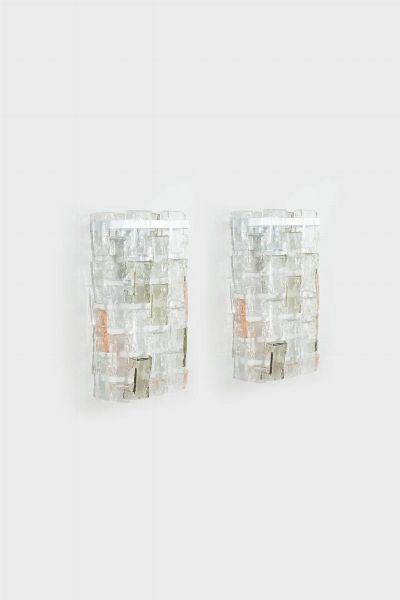 SALVIATI & C. : Coppia di appliques  - Asta Design - Associazione Nazionale - Case d'Asta italiane