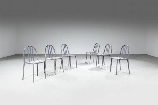 MALLET STEVENS ROBERT : Sei sedie  - Asta Design - Associazione Nazionale - Case d'Asta italiane
