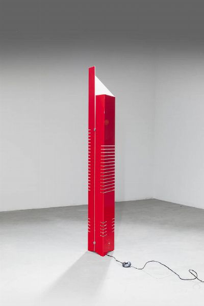 ENRICO TRONCONI : Lampada da terra della serie I Personaggi  - Asta Design - Associazione Nazionale - Case d'Asta italiane