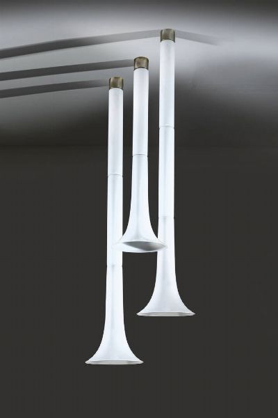 VISTOSI : Set di tre lampadari  - Asta Design - Associazione Nazionale - Case d'Asta italiane