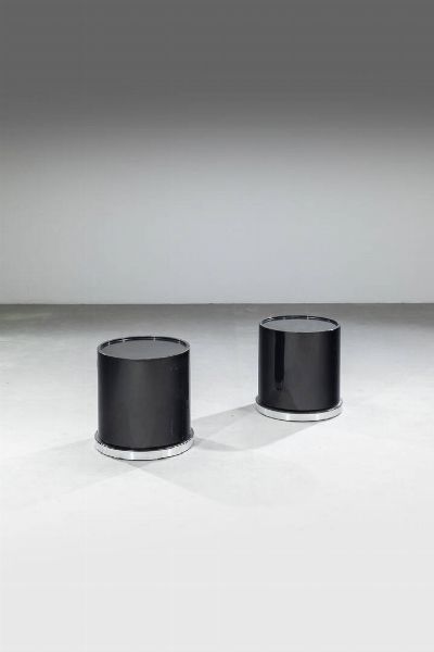 PRODUZIONE ITALIANA : Coppia di comodini  - Asta Design - Associazione Nazionale - Case d'Asta italiane