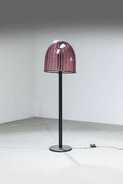 Giusto Toso : Lampada da terra Mod. Carlotta  - Asta Design - Associazione Nazionale - Case d'Asta italiane