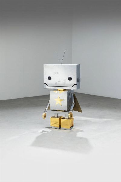 PRODUZIONE ITALIANA : Robot decorativo  - Asta Design - Associazione Nazionale - Case d'Asta italiane