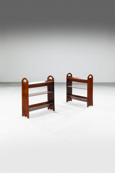 PRODUZIONE ITALIANA : Coppia portariviste  - Asta Design - Associazione Nazionale - Case d'Asta italiane