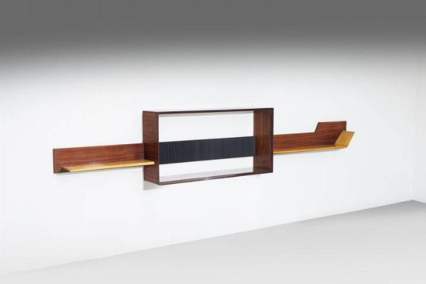 VITTORIO DASSI : Grande mensola a sospensione  - Asta Design - Associazione Nazionale - Case d'Asta italiane