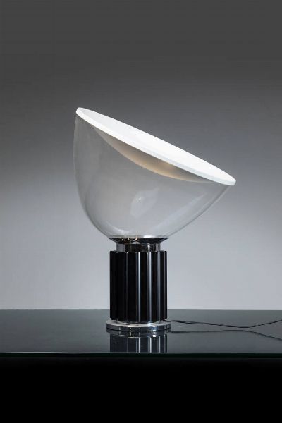 ACHILLE E PIER GIACOMO CASTIGLIONI : Lampada da tavolo mod. Taccia  - Asta Design - Associazione Nazionale - Case d'Asta italiane