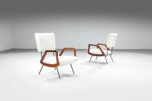 VITTORIO DASSI - Coppia di poltrone