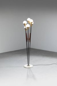 STILNOVO - Lampada da terra mod. Alberello a sei luci