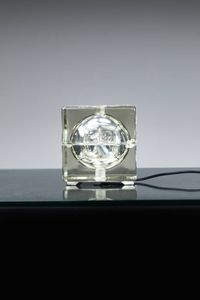 ALESSANDRO MENDINI - Lampada da tavolo mod. Cubosfera