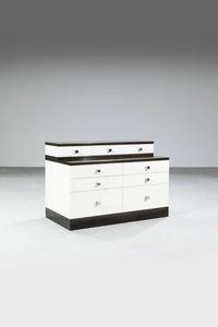 ICO PARISI - Cassettone con alzata della serie 540