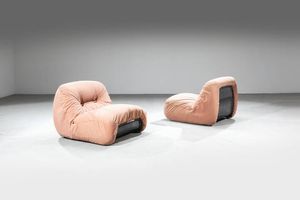 CLAUDIO VAGNONI - Coppia di poltrone mod. Mal