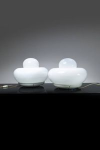 GIULIANA GRAMIGNA - Coppia di lampade da tavolo mod. Electra