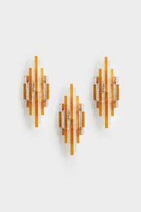 POLIARTE - Set di tre lampade da parete