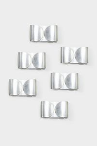 AFRA E TOBIA SCARPA - Sei lampade da parete mod. Foglio