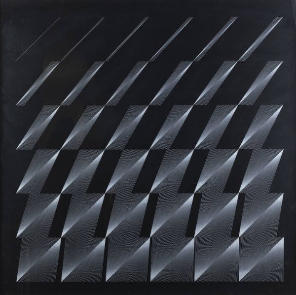 MARCELLO MORANDINI : Senza titolo 1973  - Asta Grafica - Associazione Nazionale - Case d'Asta italiane