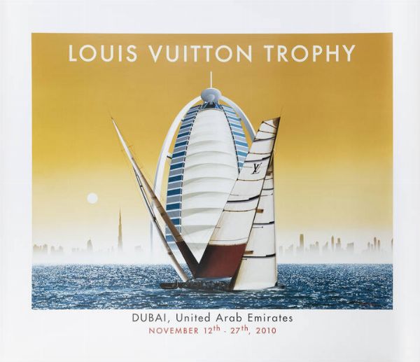 RAZZIA (Gerard Courbouleix Dnriaz) Parigi 1950 : Louis Vuitton Trophy Dubai  United Arab Emirates  12-27 novembre 2010  - Asta Grafica - Associazione Nazionale - Case d'Asta italiane