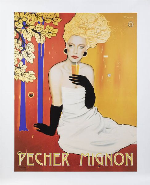 RAZZIA (Gerard Courbouleix Dnriaz) Parigi 1950 : Pecher Mignon  - Asta Grafica - Associazione Nazionale - Case d'Asta italiane