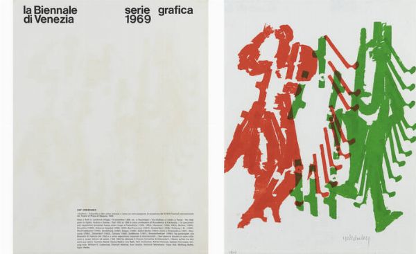 GRIESHABER HAP Rot an der Rot (Germania) 1909 - 1981 Eningen unter Achalm (Germania) : Goldoni  - Asta Grafica - Associazione Nazionale - Case d'Asta italiane