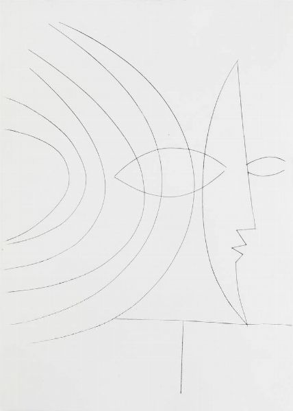 PABLO PICASSO Malaga (Spagna) 1881 - 1973 Mougins (Francia) : Corps perdu 08  - Asta Grafica - Associazione Nazionale - Case d'Asta italiane