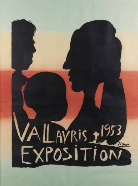 PABLO PICASSO Malaga (Spagna) 1881 - 1973 Mougins (Francia) : Vallauris Exposition 1953  - Asta Grafica - Associazione Nazionale - Case d'Asta italiane