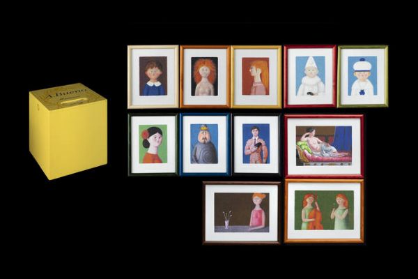 ANTONIO BUENO Berlino (Germania) 1918 - 1984 Firenze : Minimuseo ottobre 1996  - Asta Grafica - Associazione Nazionale - Case d'Asta italiane