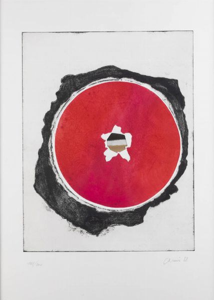 EUGENIO CARMI Genova 1920 - 2016 : Senza titolo 1988  - Asta Grafica - Associazione Nazionale - Case d'Asta italiane