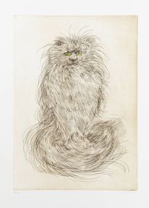 ENRICO COLOMBOTTO ROSSO Torino 1925 - 2013 Casale Monferrato (AL) - Gatto