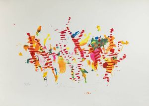 ALIGHIERO BOETTI Torino 1940 - 1994 Roma - Senza titolo 1986