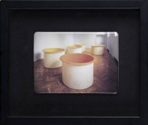 MICHELANGELO PISTOLETTO Biella 1933 - Oggetti in meno-Souvenir 1997