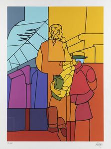 VALERIO ADAMI Bologna 1935 - Selex