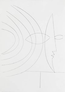 PABLO PICASSO Malaga (Spagna) 1881 - 1973 Mougins (Francia) - Corps perdu 08