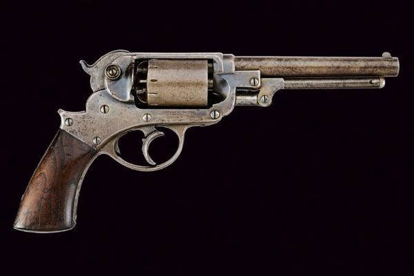 Starr Arms Co. D.A. 1858 Navy Revolver  - Asta Rare Armi Antiche e Militaria da tutto il mondo - Associazione Nazionale - Case d'Asta italiane