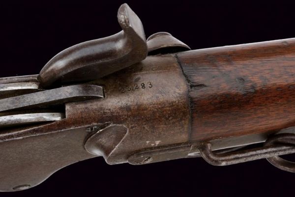 Spencer Repeating Carbine model 1865 con timbri d'ispezione militare  - Asta Rare Armi Antiche e Militaria da tutto il mondo - Associazione Nazionale - Case d'Asta italiane