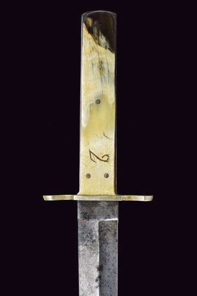 Pugnale Bowie sul tipo Arkansas Toothpick  - Asta Rare Armi Antiche e Militaria da tutto il mondo - Associazione Nazionale - Case d'Asta italiane