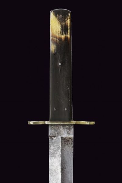 Pugnale Bowie sul tipo Arkansas Toothpick  - Asta Rare Armi Antiche e Militaria da tutto il mondo - Associazione Nazionale - Case d'Asta italiane