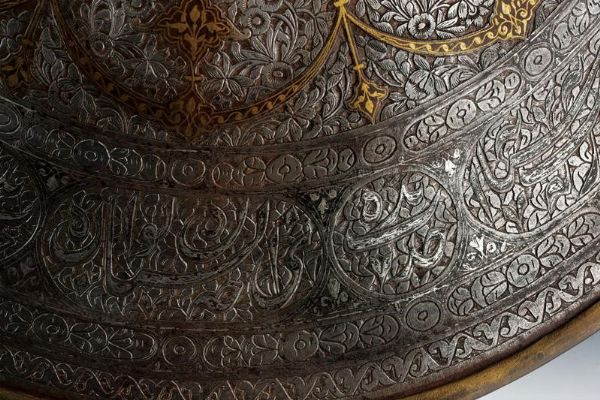 Bel set di khula-khud e sipar  - Asta Rare Armi Antiche e Militaria da tutto il mondo - Associazione Nazionale - Case d'Asta italiane