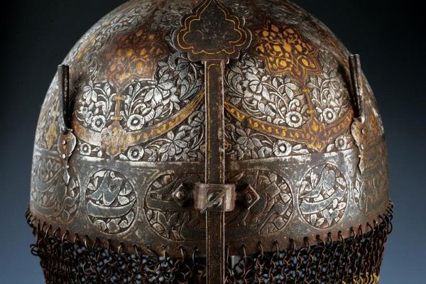 Bel set di khula-khud e sipar  - Asta Rare Armi Antiche e Militaria da tutto il mondo - Associazione Nazionale - Case d'Asta italiane