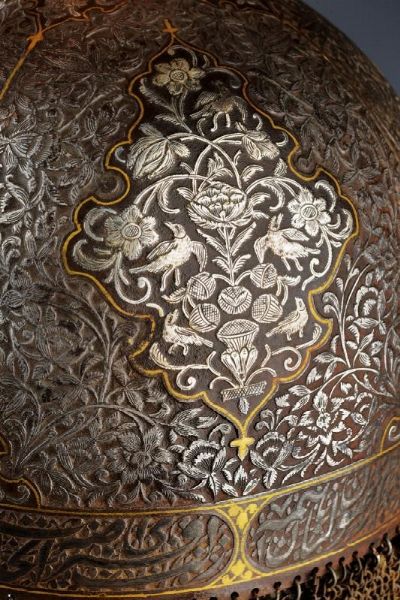 Bellissimo set di un khula-khud e sipar  - Asta Rare Armi Antiche e Militaria da tutto il mondo - Associazione Nazionale - Case d'Asta italiane