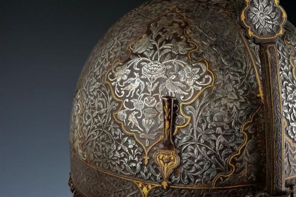 Bellissimo set di un khula-khud e sipar  - Asta Rare Armi Antiche e Militaria da tutto il mondo - Associazione Nazionale - Case d'Asta italiane