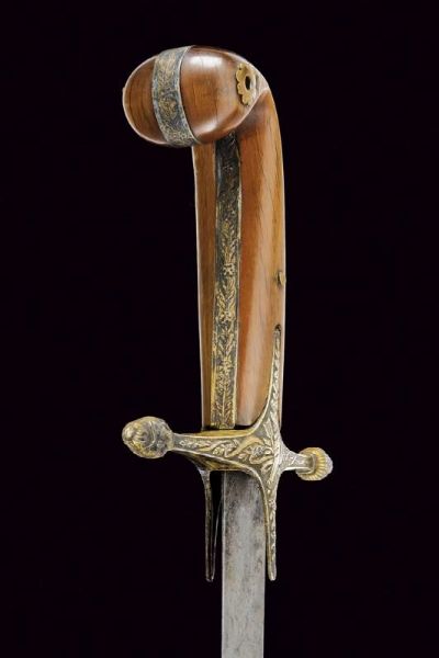 Shamshir con fornimenti in argento  - Asta Rare Armi Antiche e Militaria da tutto il mondo - Associazione Nazionale - Case d'Asta italiane