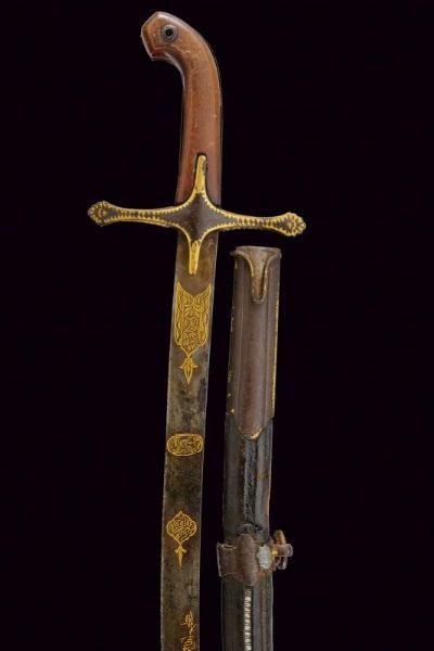Raro shamshir  - Asta Rare Armi Antiche e Militaria da tutto il mondo - Associazione Nazionale - Case d'Asta italiane