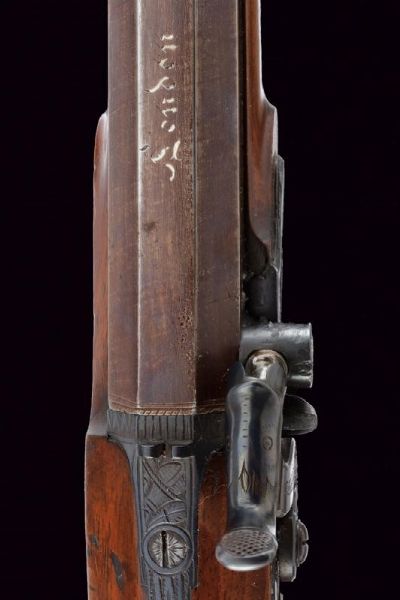 Paio di pistole a luminello di Sutherland in cassetta  - Asta Rare Armi Antiche e Militaria da tutto il mondo - Associazione Nazionale - Case d'Asta italiane