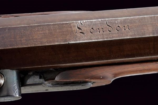 Paio di pistole a luminello di Sutherland in cassetta  - Asta Rare Armi Antiche e Militaria da tutto il mondo - Associazione Nazionale - Case d'Asta italiane